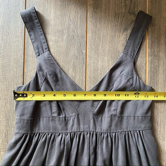 Lands’ End Canvas Gray Dress with Side Pockets, 2 - Picture 10 of 14